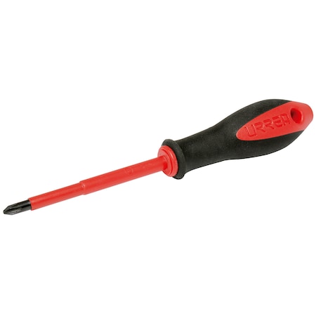 Urrea 1000V Bimaterial screwdriver PH2 Phillips tip 9702B